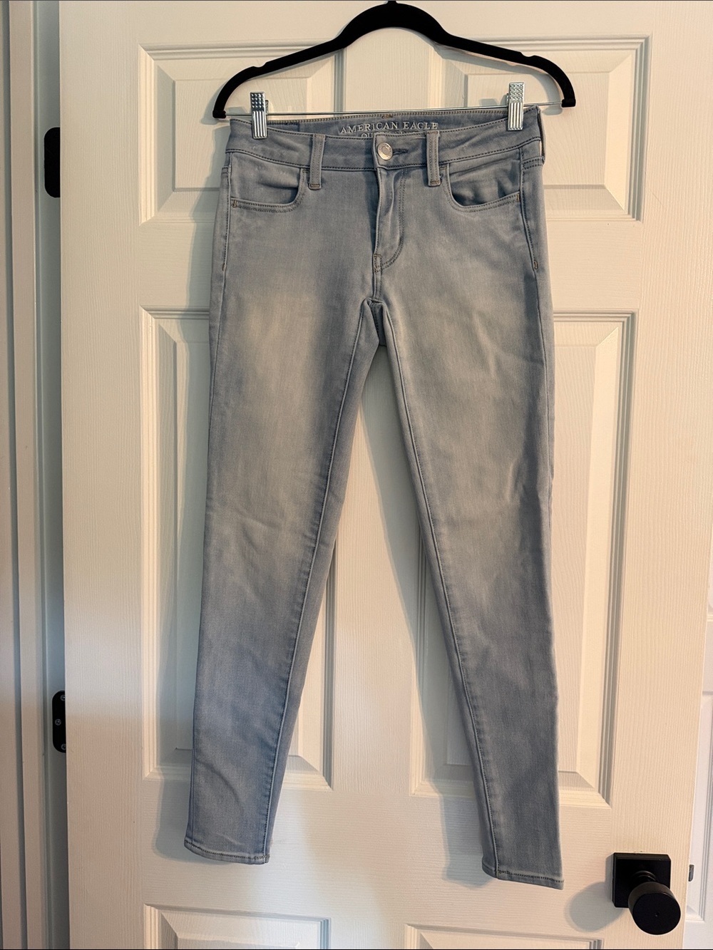 American Eagle Outfitters Pale Blue Skinny Jeggings